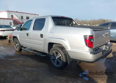2014 Honda Ridgeline Sport from USA, damaged, VIN 5FPYK1F76EB008319